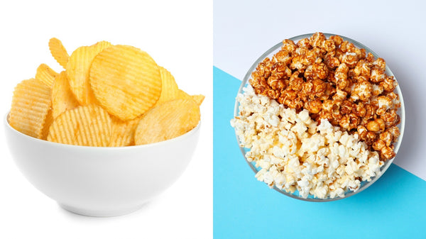 Is popcorn healthier than chips