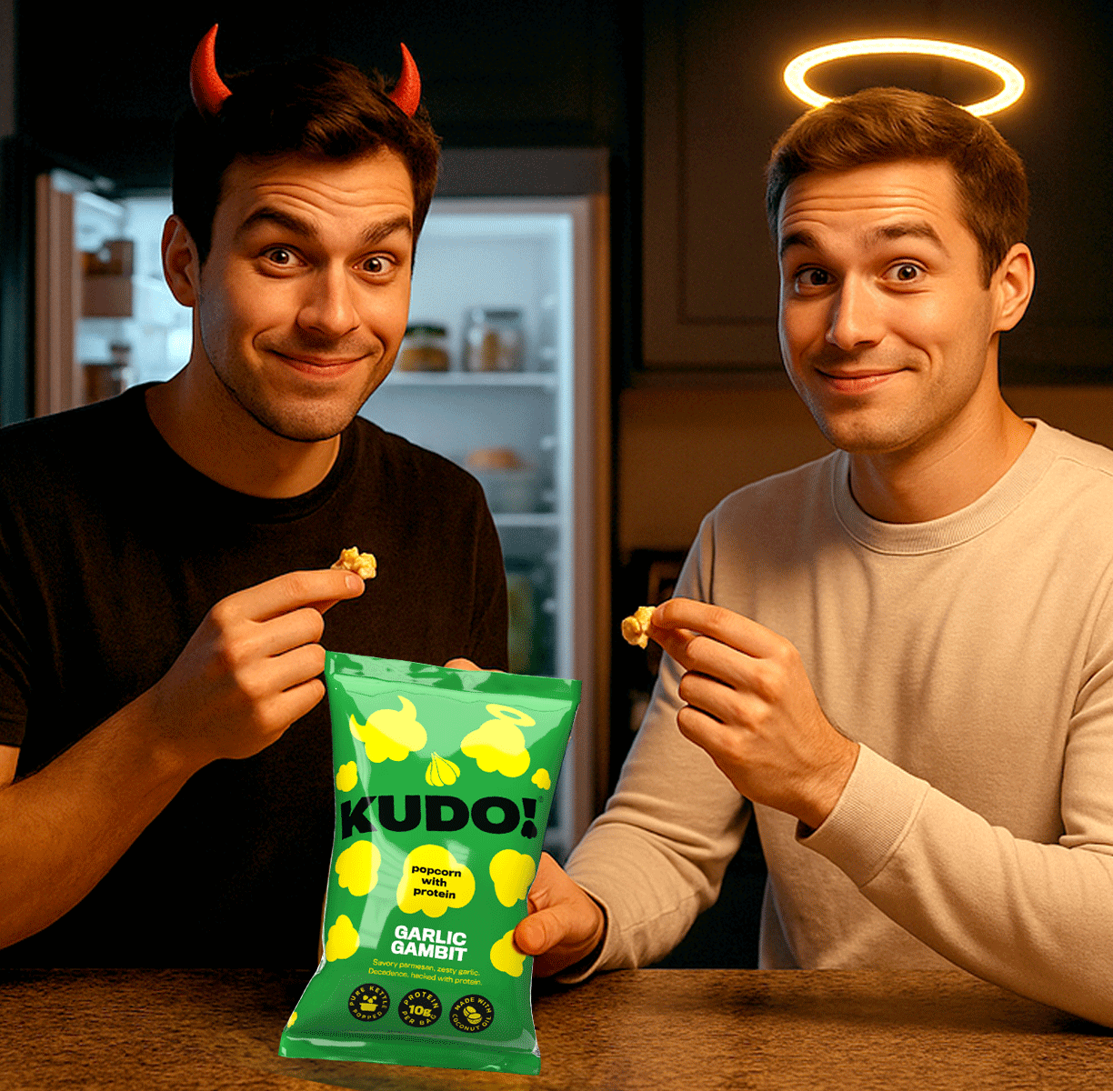 Clever Cheddar & Garlic Gambit Combo 8- Pack (2 oz. bag)