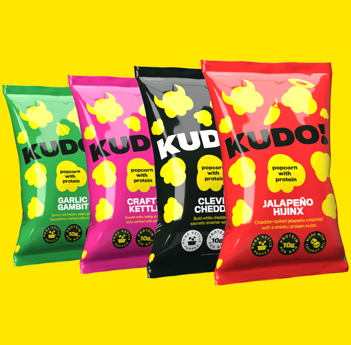 Popcorn with Protein Variety 8-Pack (2 oz. bag)