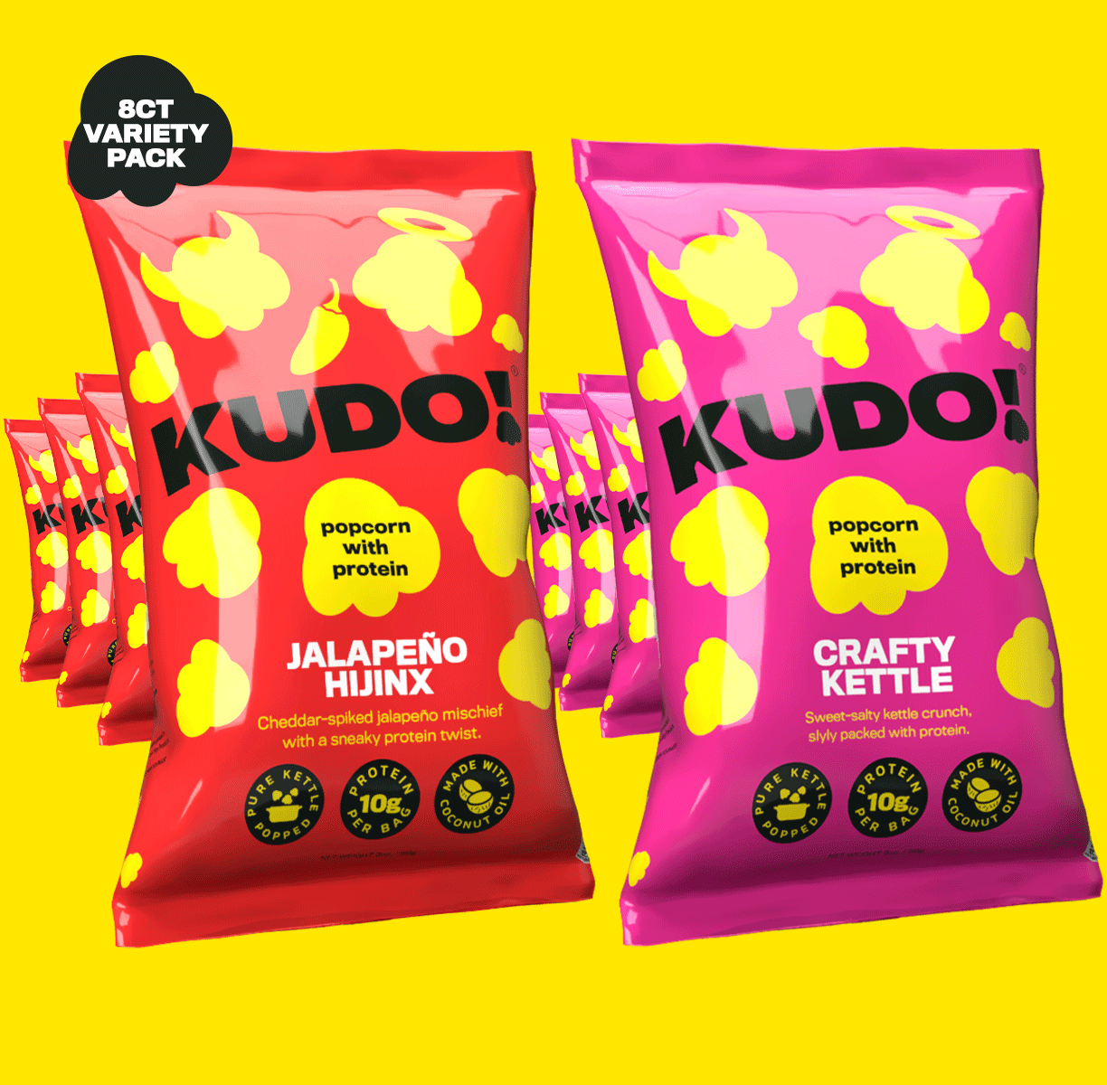 Jalapeno Hijinx & Crafty Kettle Combo 8-Pack (2 oz. bag)