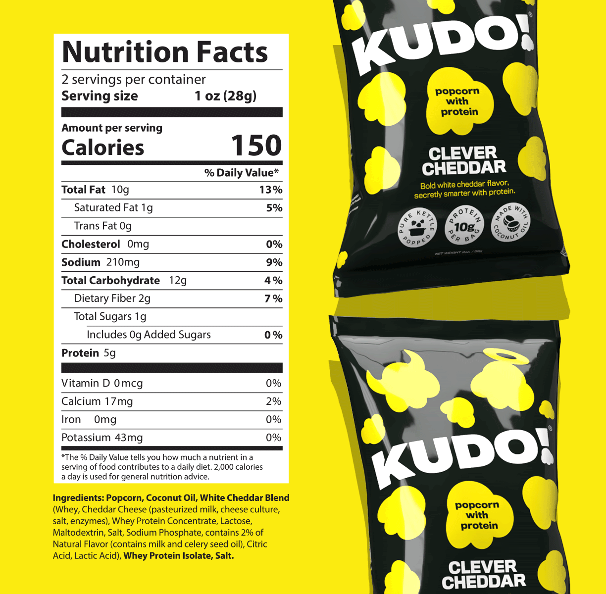 Popcorn with Protein Variety 8-Pack (2 oz. bag)